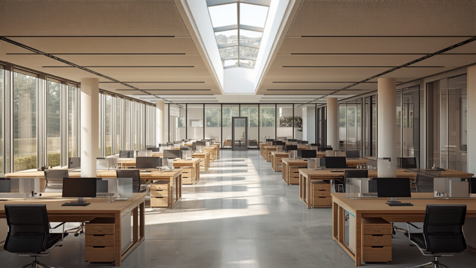 Open plan study